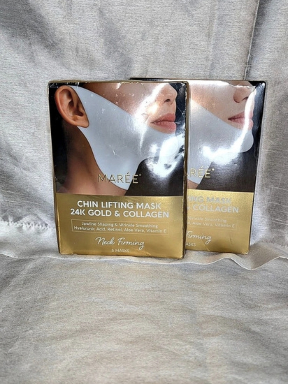 MARÉE 24K Gold V-Line Lifting Mask Gold & Black